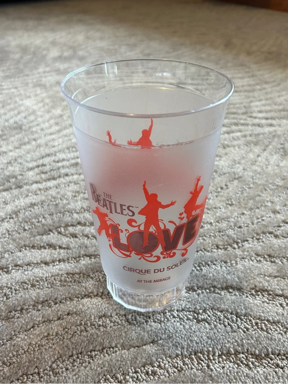 The Beatles LOVE Cirque du Soleil Collectible Cup.